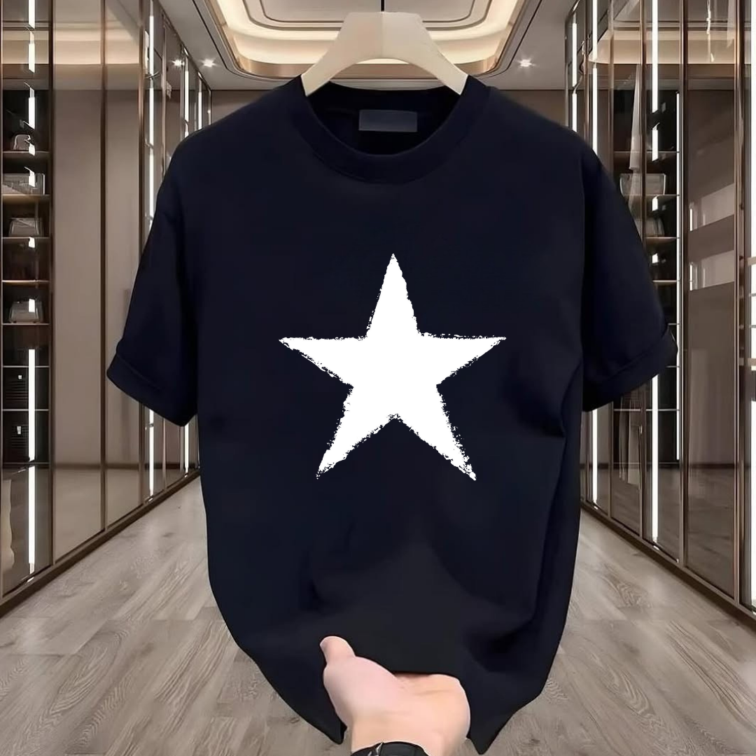 Yıldız Baskılı Tshirt
