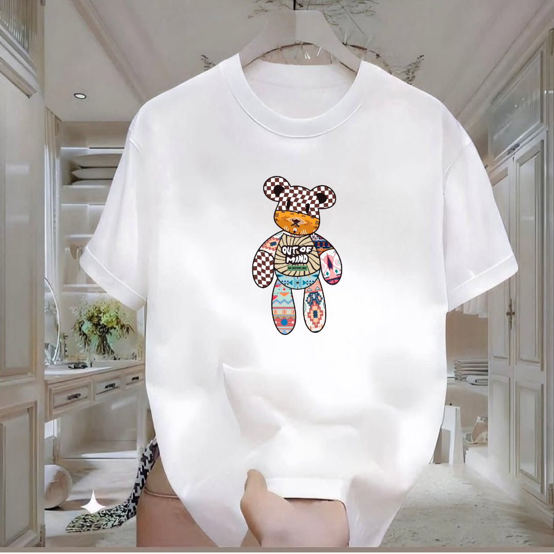 Bear Baskılı Tshirt