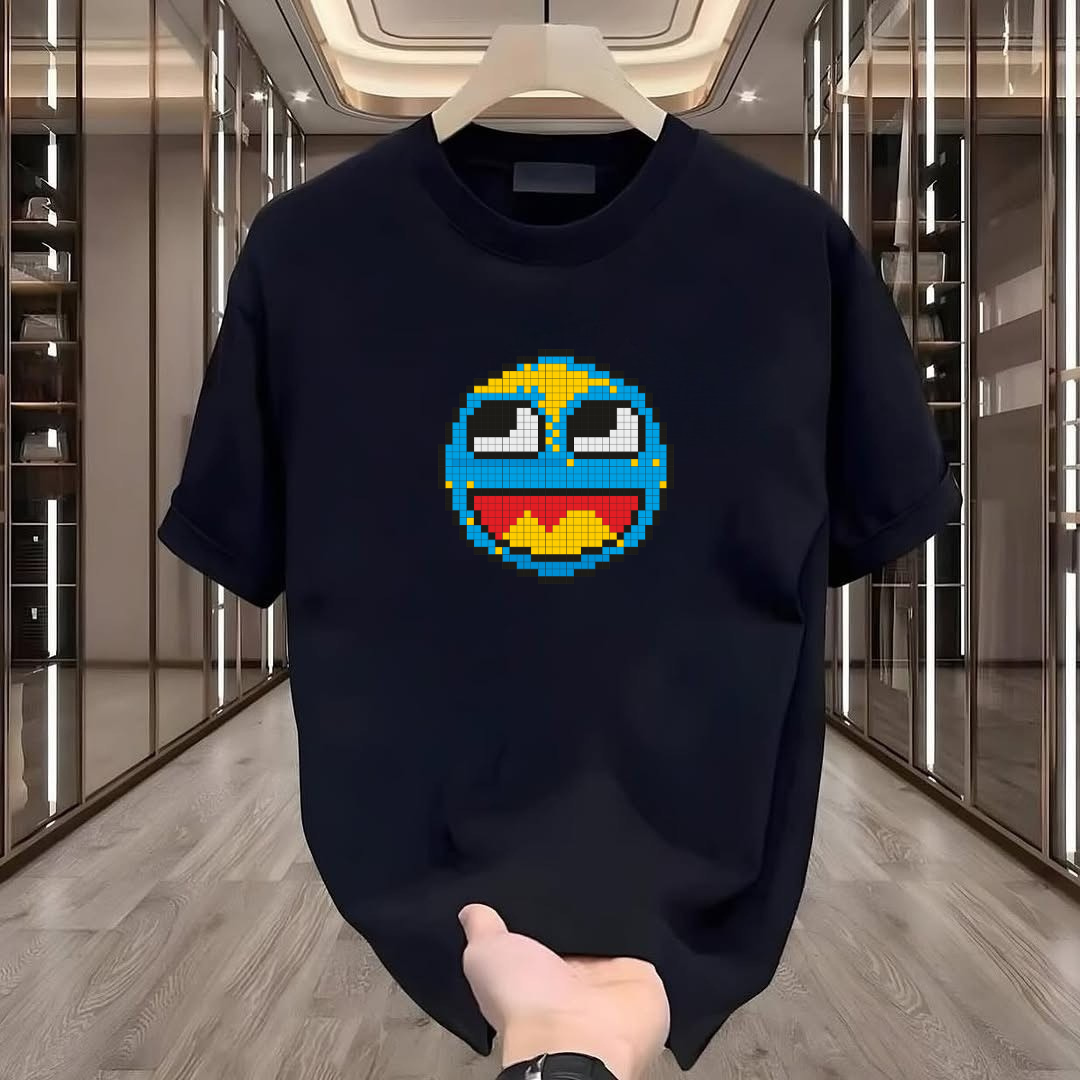 Pixel Baskılı Tshirt