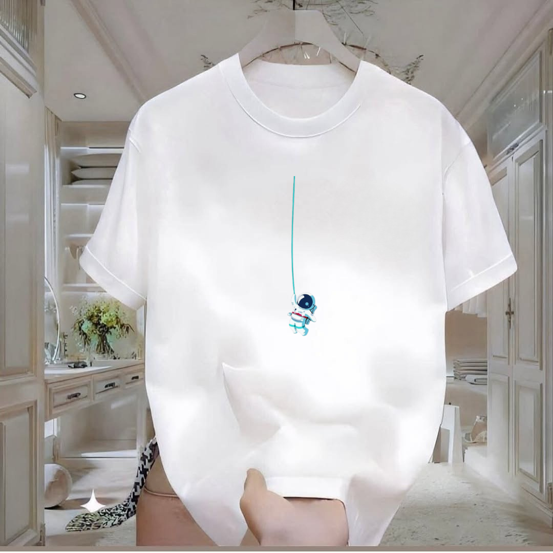 Astronot Baskılı Tshirt