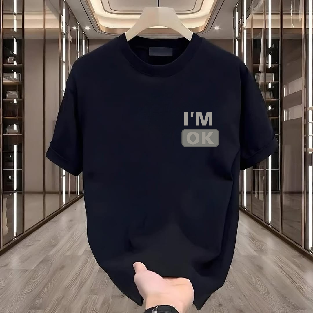 I’m Ok baskılı Tshirt