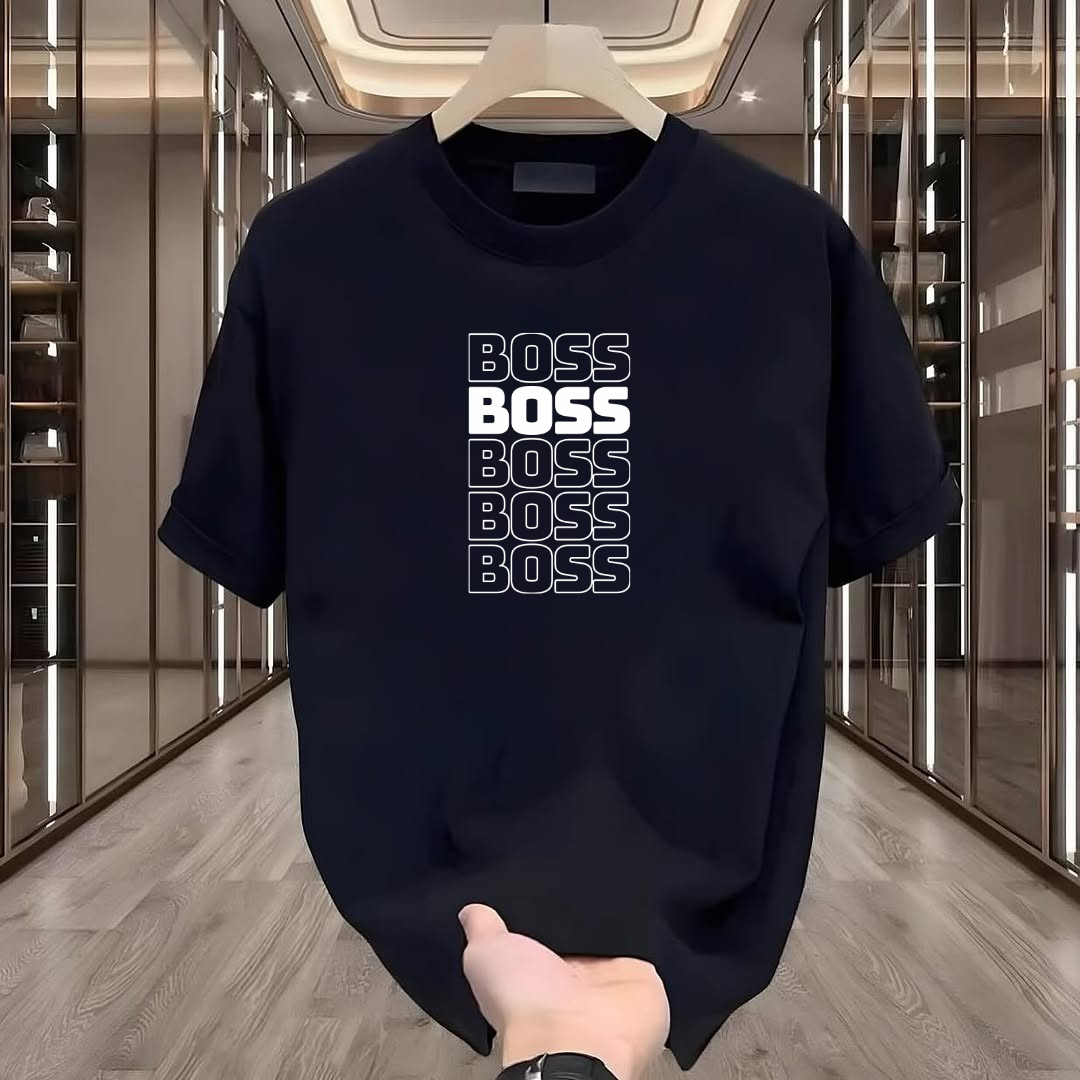 Boss Baskılı Tshirt