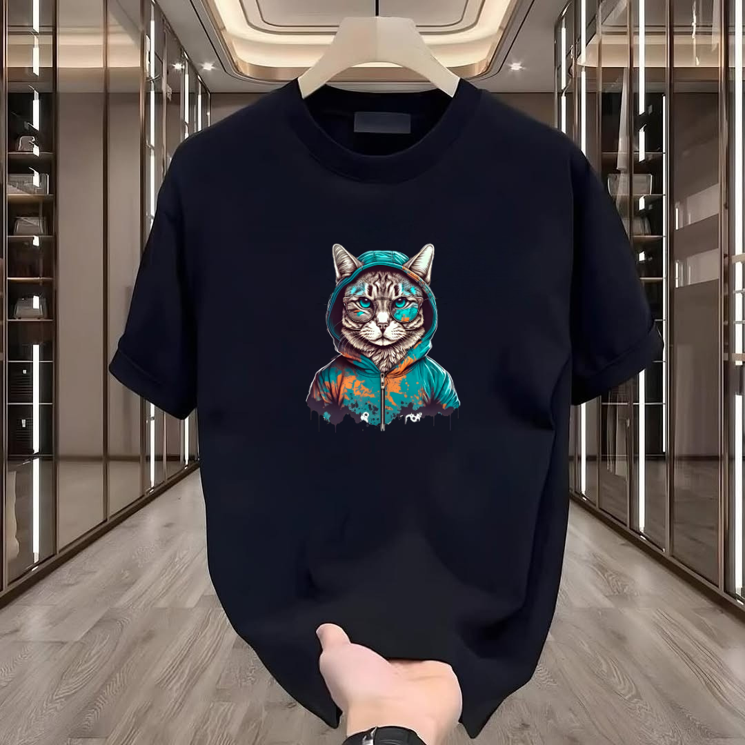 Kedi Baskılı Tshirt