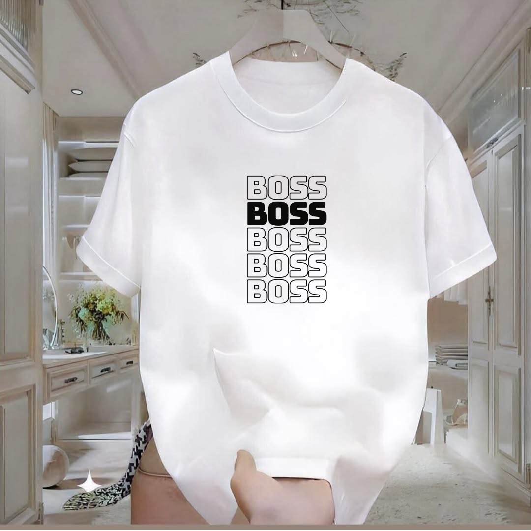 Boss Baskılı Tshirt
