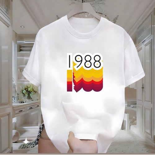 1988 Baskılı Tshirt