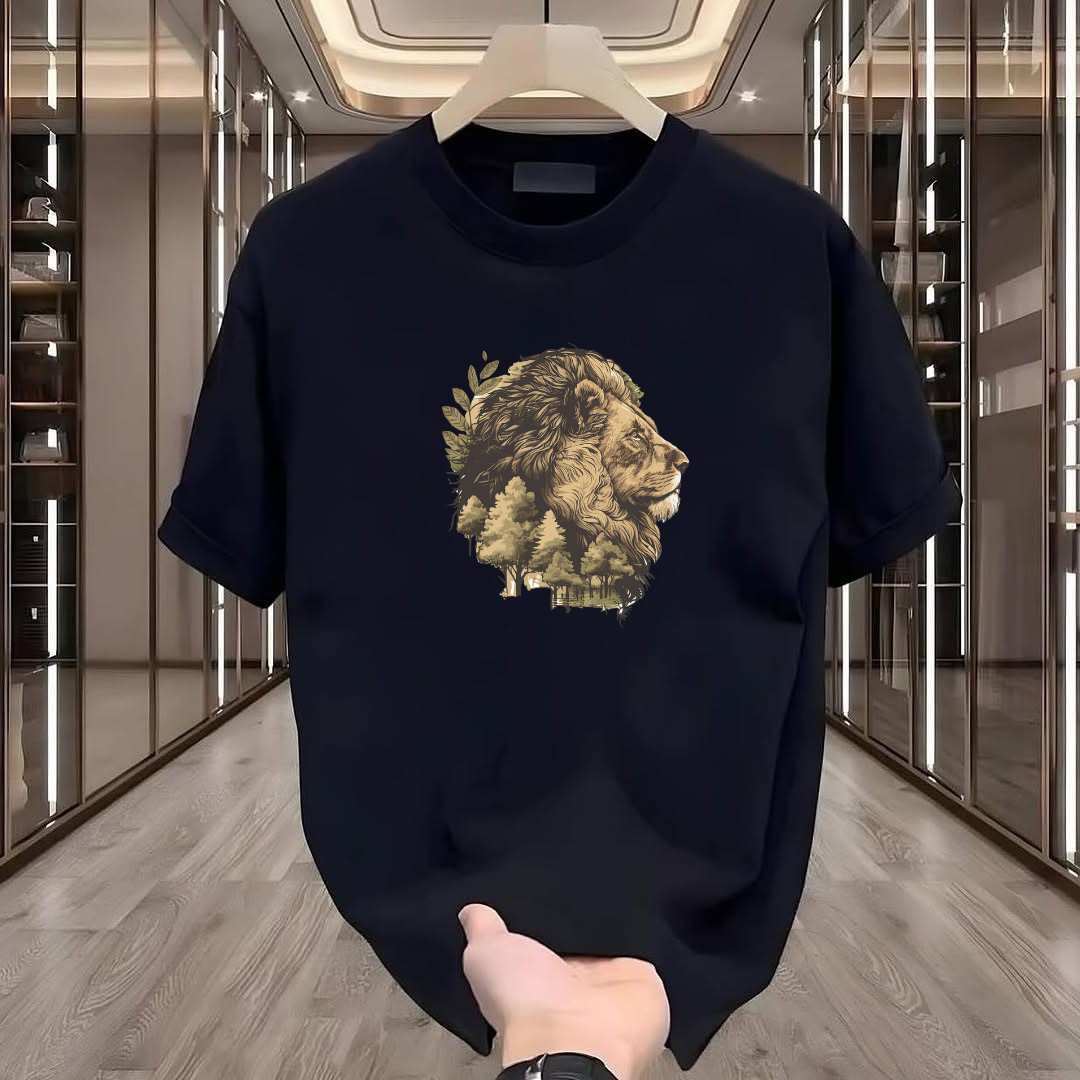 Aslan Baskılı Tshirt