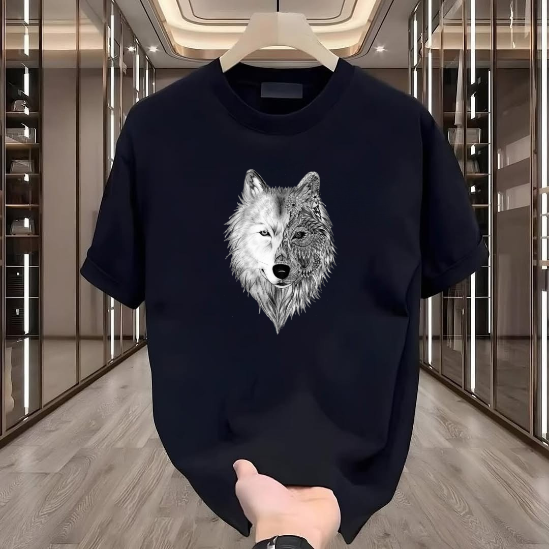 Kurt Baskılı Tshirt