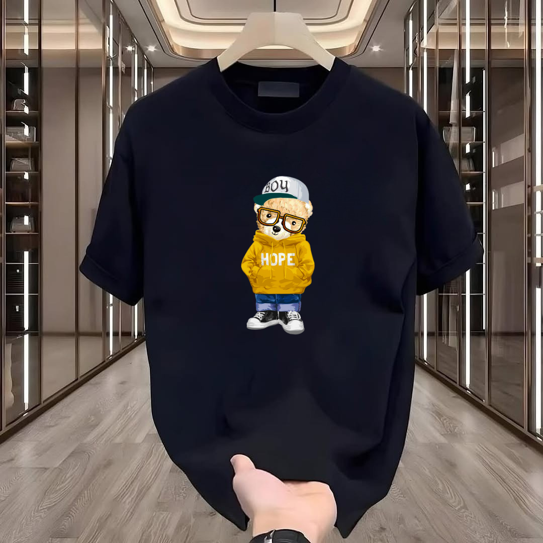 Hope Bear Baskılı Tshirt
