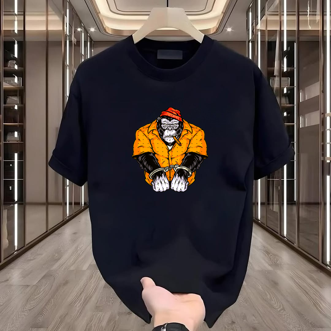 Goril Baskılı Tshirt