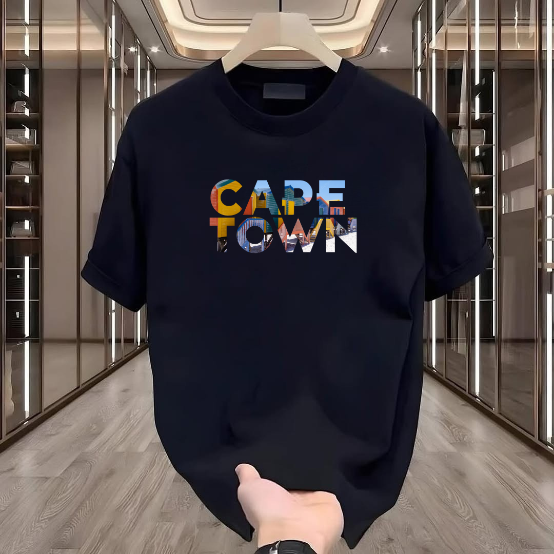 Cape Town Baskılı Tshirt