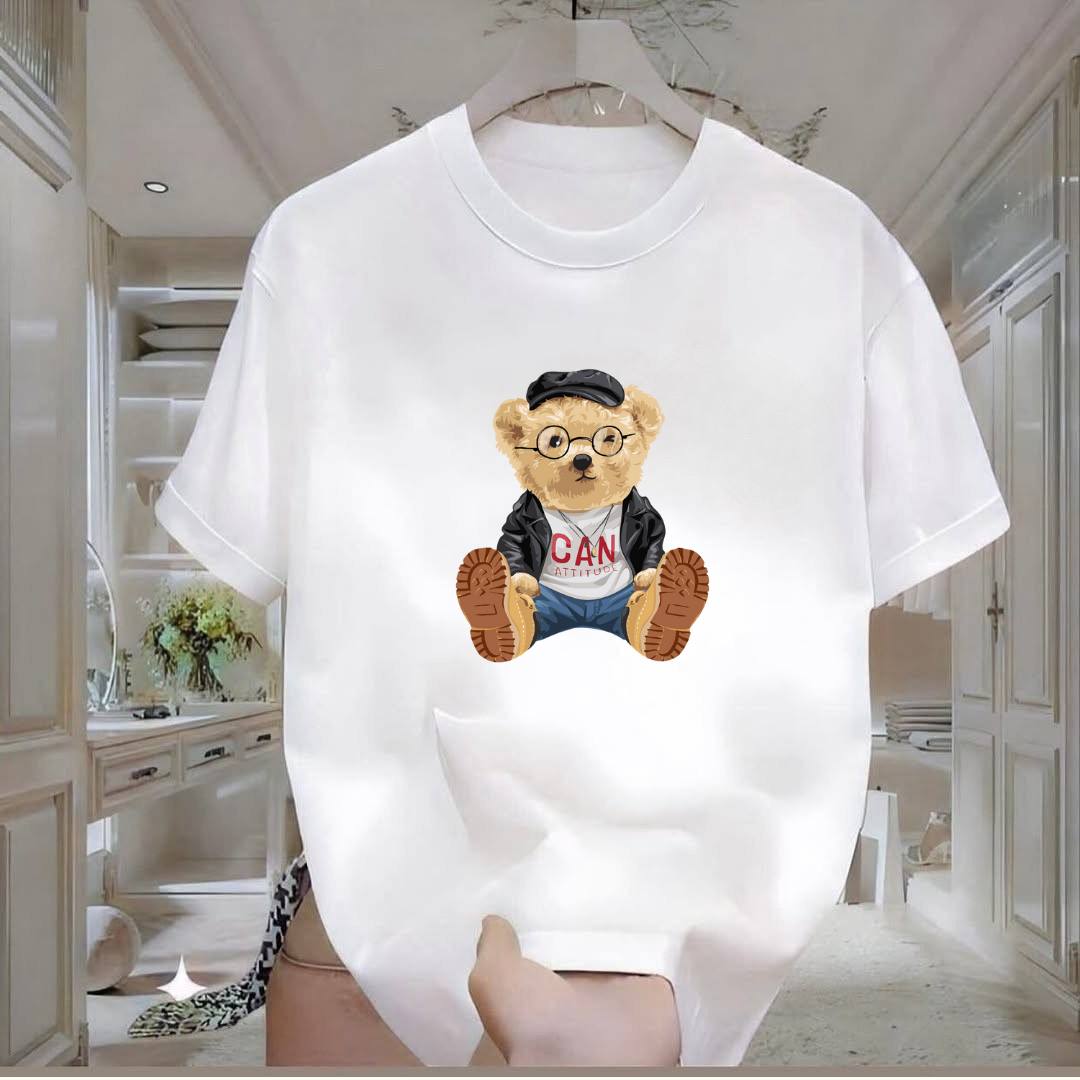 Can Bear Baskılı Tshirt